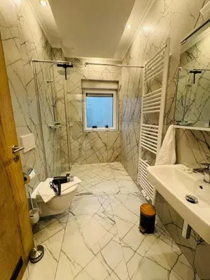 Ein Badezimmer in der Unterkunft VIP Apartment Essen