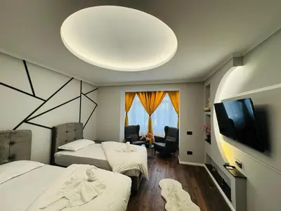 Ein Bett oder Betten in einem Zimmer der Unterkunft VIP Apartment Essen