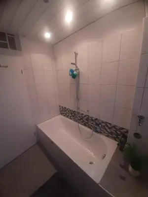 Ein Badezimmer in der Unterkunft Apartment am Dülmen