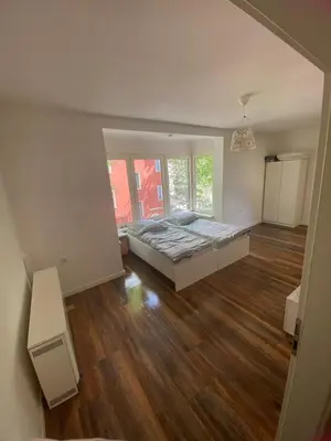 Ein Bett oder Betten in einem Zimmer der Unterkunft SpeedStay - Essen Rüttenscheid Apartment