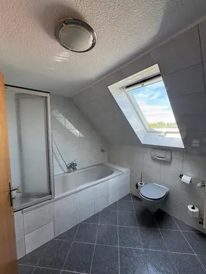 Ein Badezimmer in der Unterkunft Apartment near OLG & University