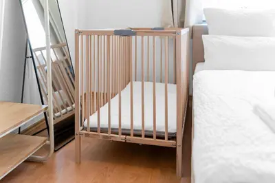 Ein Bett oder Betten in einem Zimmer der Unterkunft Design-Wohnung I Balkon I sehr zentral I Küche