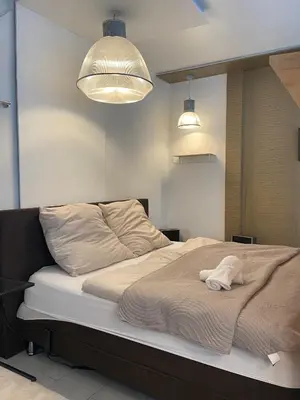 Ein Bett oder Betten in einem Zimmer der Unterkunft Studio Apartment Altstadt