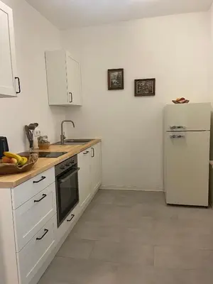 Küche/Küchenzeile in der Unterkunft Studio Apartment Altstadt