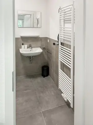 Ein Badezimmer in der Unterkunft Sportpark Reken Apartment III