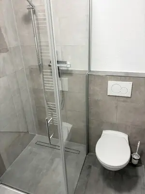 Ein Badezimmer in der Unterkunft Sportpark Reken Apartment III