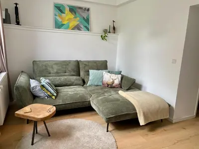 Ein Sitzbereich in der Unterkunft Appartement nähe Gruga-Messe und Klinik!