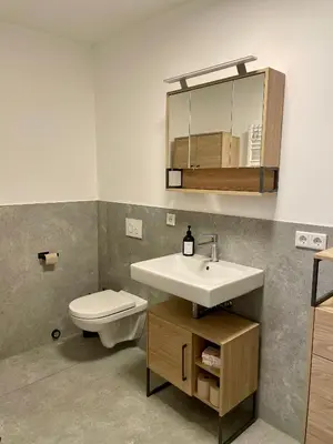 Ein Badezimmer in der Unterkunft Appartement nähe Gruga-Messe und Klinik!