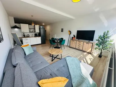 TV/Unterhaltungsangebot in der Unterkunft Exklusives Studio - Zentral Innenstadtlage - Kostenloser Parkplatz - Aufzug - Modern für bis zu 4 Personen - Smart Home