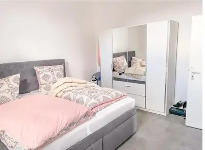 Ein Bett oder Betten in einem Zimmer der Unterkunft Tropical