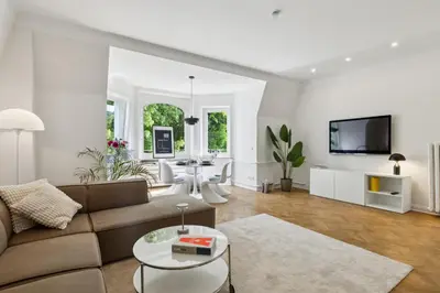 TV/Unterhaltungsangebot in der Unterkunft Traum Villa am Zoo 6 Personen