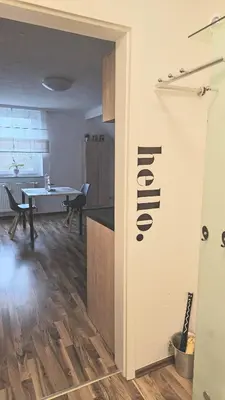 Grundriss der Unterkunft Eigene Wohnung und zentrale Lage