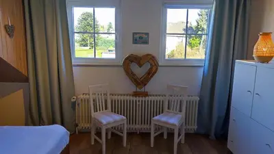 Ein Bett oder Betten in einem Zimmer der Unterkunft Chalet Flandesbach