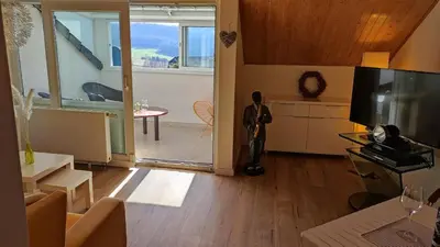 TV/Unterhaltungsangebot in der Unterkunft Chalet Flandesbach