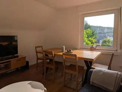 TV/Unterhaltungsangebot in der Unterkunft Cozy attic apartment