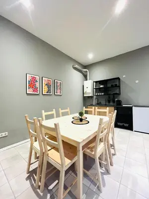 Küche/Küchenzeile in der Unterkunft City Wohnung Dortmund Zentral 89-9