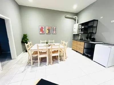 Küche/Küchenzeile in der Unterkunft City Wohnung Dortmund Zentral 89-9