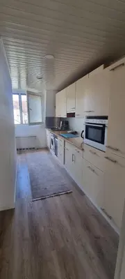 Küche/Küchenzeile in der Unterkunft Zentrumsnahe 4 Zimmer Etagenwohnung für bis zu 7 Personen
