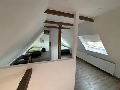 Ein Bett oder Betten in einem Zimmer der Unterkunft Organgerie Lemon Loft