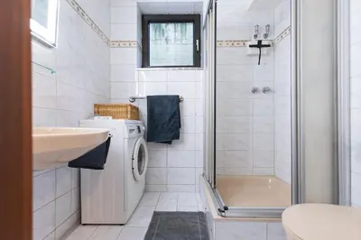 Ein Badezimmer in der Unterkunft Kompakt und Gemütlich 1-Zimmer-Apartment