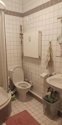 Ein Badezimmer in der Unterkunft Single Apartment in schöner Lage Gerresheim