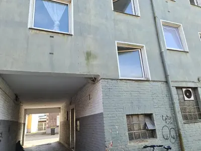 Das Gebäude in dem sich das Hostel befindet