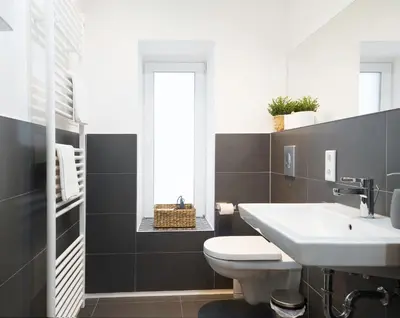 Ein Badezimmer in der Unterkunft Ideal für Familien & Business - 3 SZ - zentral Wuppertal - Nähe Köln & DUS - 240 cm Esstisch