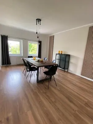 Ein Sitzbereich in der Unterkunft LivingSpace Messe Essen