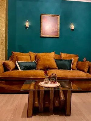 Ein Sitzbereich in der Unterkunft Historic vintage Suite with Jacuzzi & Sauna
