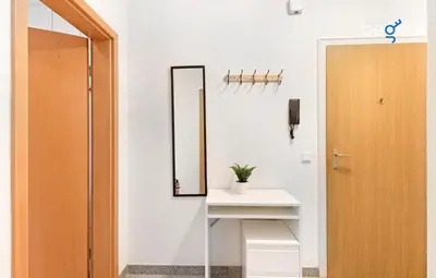 Ein Badezimmer in der Unterkunft BEGE APARTMENTS Work Zen