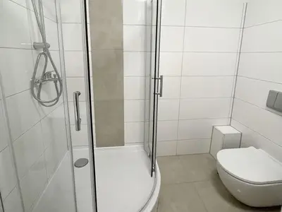 Ein Badezimmer in der Unterkunft Modern and Central Apartment in Duisburg