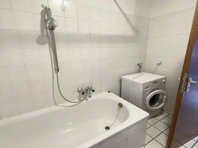 Ein Badezimmer in der Unterkunft Modern and Central Apartment in Duisburg