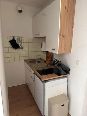 Küche/Küchenzeile in der Unterkunft Modernes Apartment, Zentral Essen, Top Ausstattung