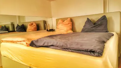 Ein Bett oder Betten in einem Zimmer der Unterkunft AMORE 66 bei Greta