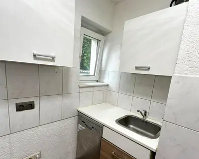 Ein Badezimmer in der Unterkunft Apartment in Bochum