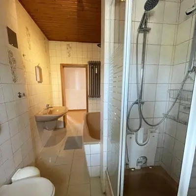 Ein Badezimmer in der Unterkunft Fully equipped Apartment with Balcony in Duisburg