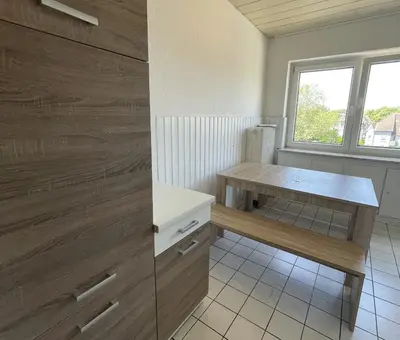 Grundriss der Unterkunft Fully equipped Apartment with Balcony in Duisburg