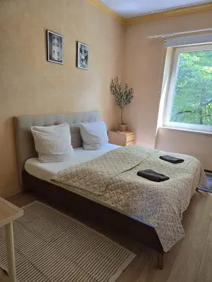 Ein Bett oder Betten in einem Zimmer der Unterkunft Casa Bonita