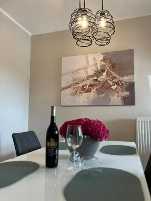 Getränke in der Unterkunft Ruhrperle Apartment 3 Essen