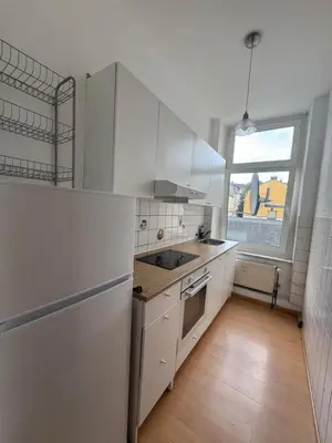 Küche/Küchenzeile in der Unterkunft Kings Appartement