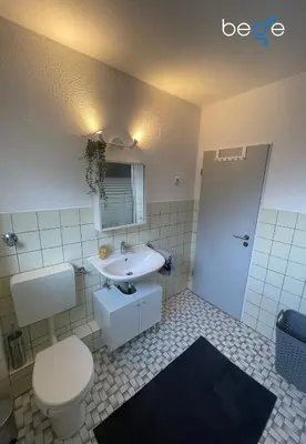 Ein Badezimmer in der Unterkunft BEGE APARTMENTS WorkVibe Stay