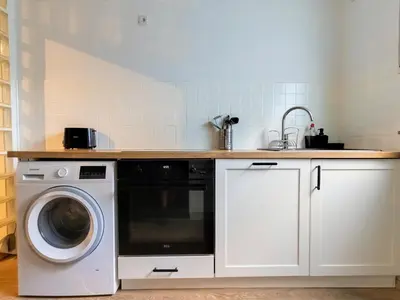 Küche/Küchenzeile in der Unterkunft 3 BR Nice Apartment Gelsenkirchen