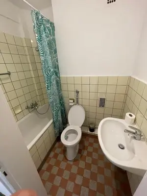 Ein Badezimmer in der Unterkunft MAD Ferienwohnungen 3