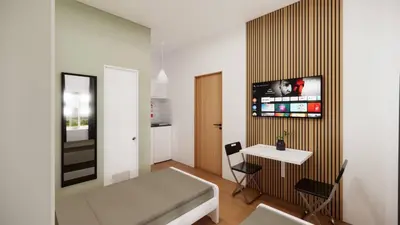 TV/Unterhaltungsangebot in der Unterkunft 2-Bed Apartment • Ideal for Workers & Short Stays