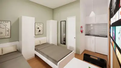 TV/Unterhaltungsangebot in der Unterkunft 2-Bed Apartment • Ideal for Workers & Short Stays