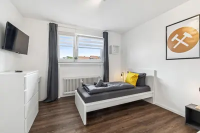 TV/Unterhaltungsangebot in der Unterkunft 3 BR Apartment Herne