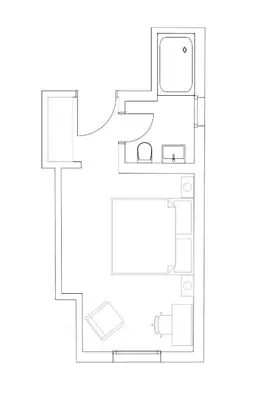 Grundriss der Unterkunft klein & fein Gästehaus