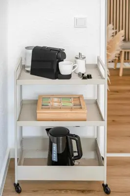 Kaffee-/Teezubehör in der Unterkunft Gemütlich l Zentral l Parken l Universität l Balkon I Für 6