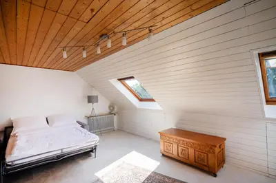 Ein Bett oder Betten in einem Zimmer der Unterkunft cruwzo Home Wuppertal- Komfort trifft Stil