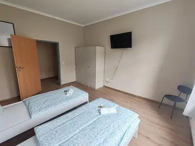 TV/Unterhaltungsangebot in der Unterkunft Stylish 1-Bedroom Apartment for Rent - Central Essen Location